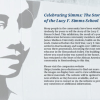 Downloadable Copy of the Celebrating Simms Exhibit